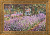 Monet's Artist's Garden at Giverny - canvas
