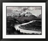 Tetons and the Snake River - by Ansel Adams
