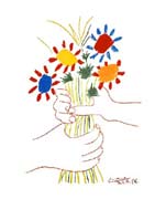 Pablo Picasso - Hands with Bouquet